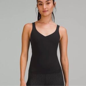 Lululemon Align waist length tank. Size 6. Great condition. Black.